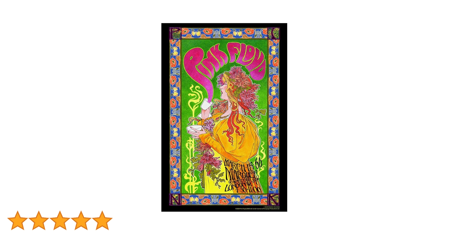 Amazon.co.jp: Pyramid America ピンク・フロイド・マーキー 66